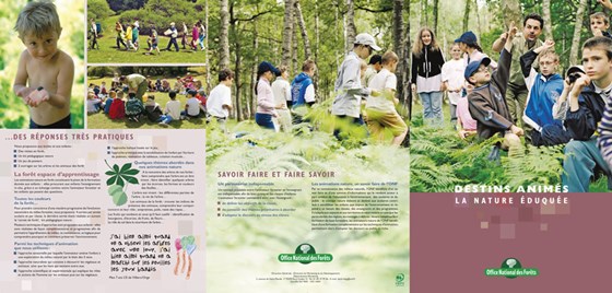 Brochures: Bochure Animations nature 